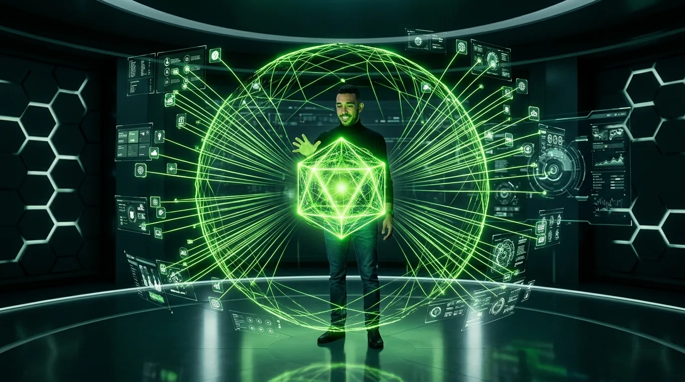 Esfera de inteligência artificial JESUS